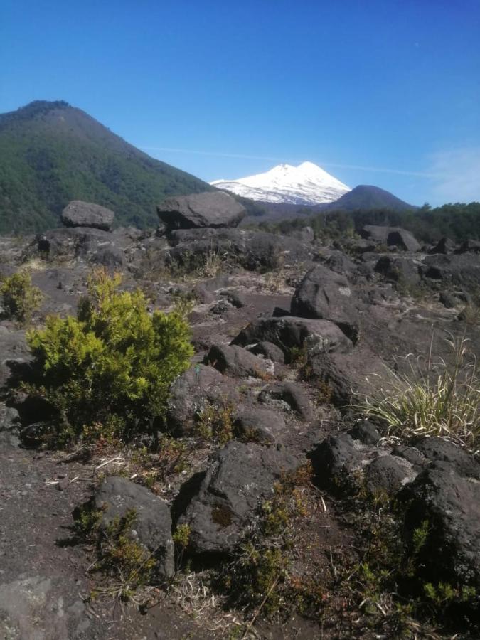 Cabana May Pao, Para 3 En Melipeuco Cerca Del Parque Nacional Conguillio Ngoại thất bức ảnh